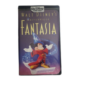 Walt Disney's Masterpiece Fantasia VHS Movie VCR Tape Clamshell Case